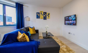 Virexxa Bedford Centre - Alpha Suite - 2Bed Flat with Free Parking & Gym